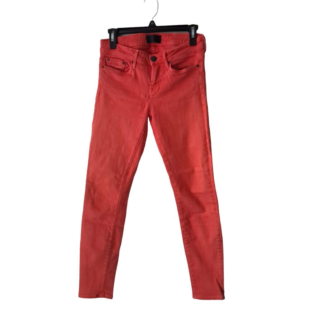Vince Geranium (Coral) Skinny Jeans - Size 27